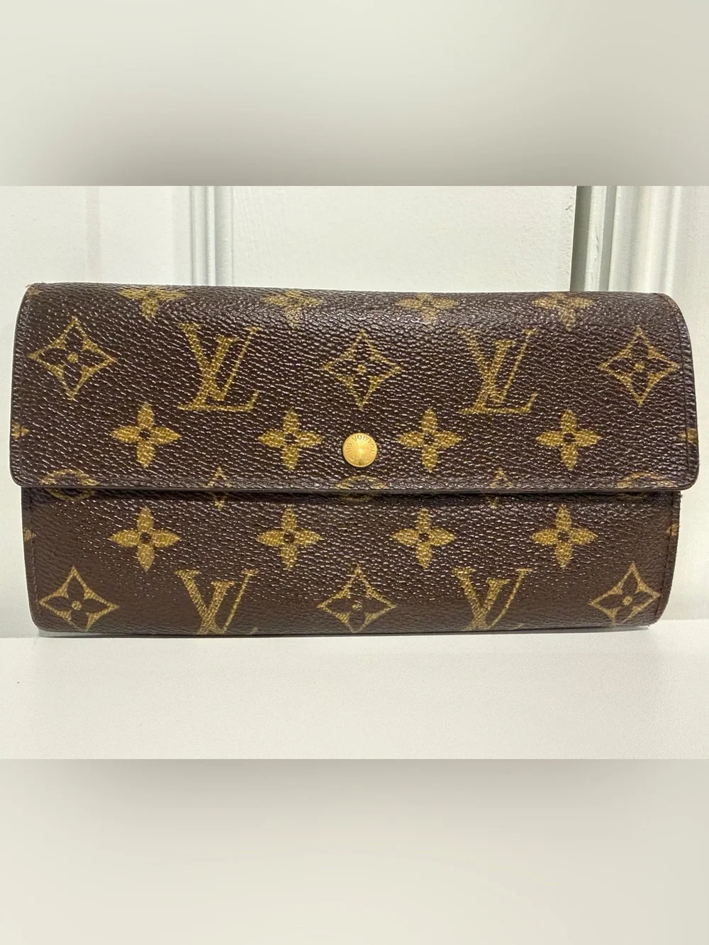 Louis Vuitton Vintage Monogram Sarah Wallet